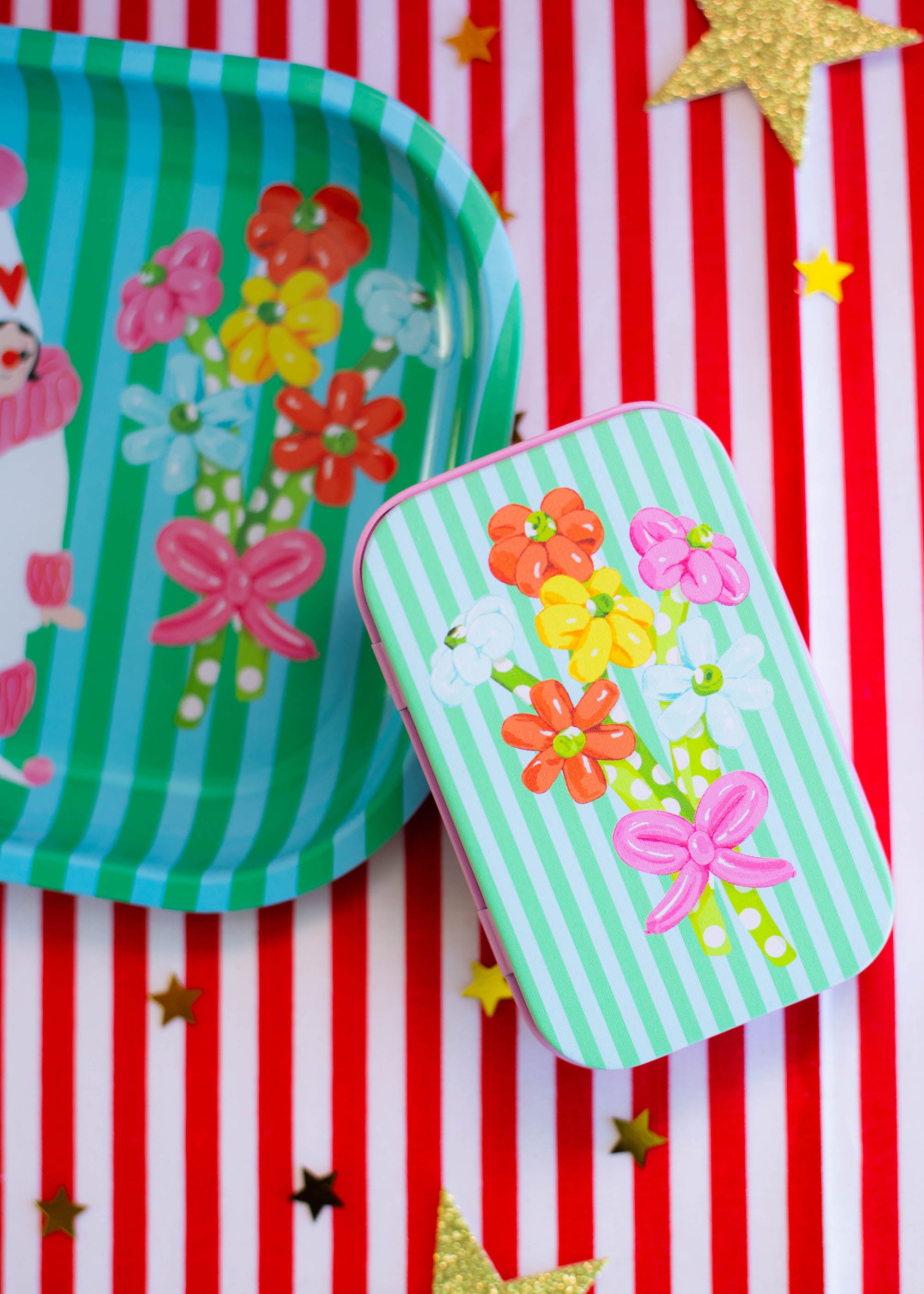 Balloon Bouquet Storage Tin - The Peach Fuzz
