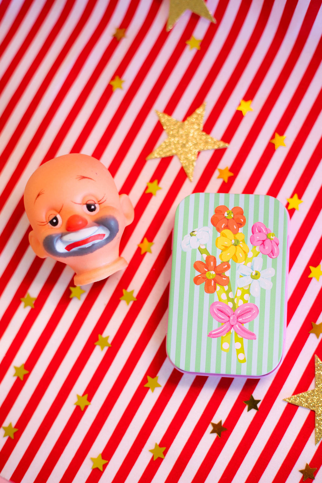Balloon Bouquet Storage Tin - The Peach Fuzz
