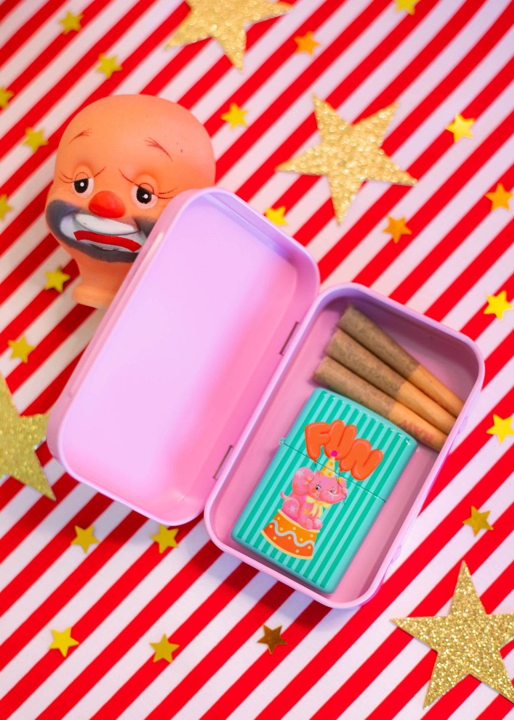 Balloon Bouquet Storage Tin - The Peach Fuzz