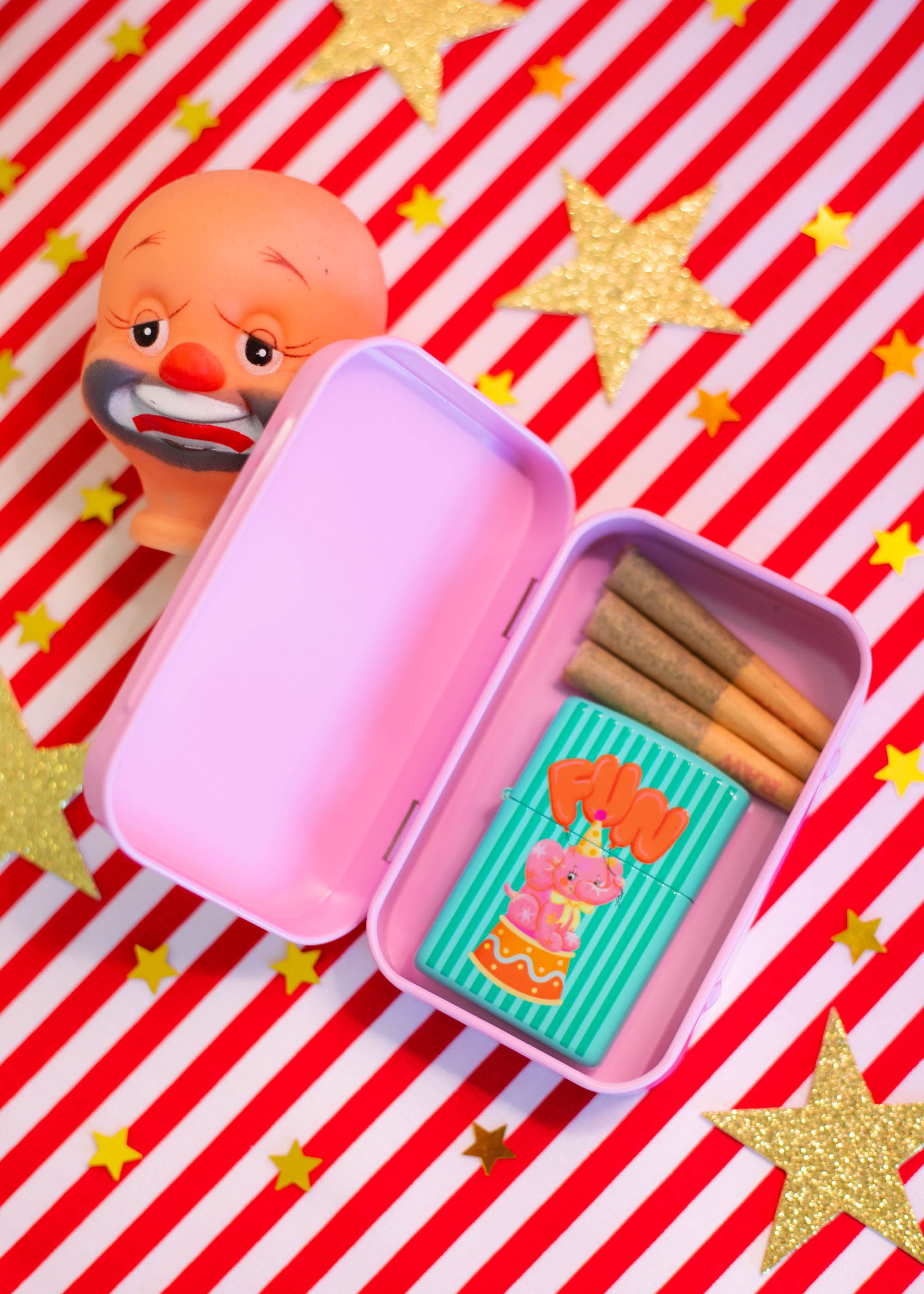 Balloon Bouquet Storage Tin - The Peach Fuzz