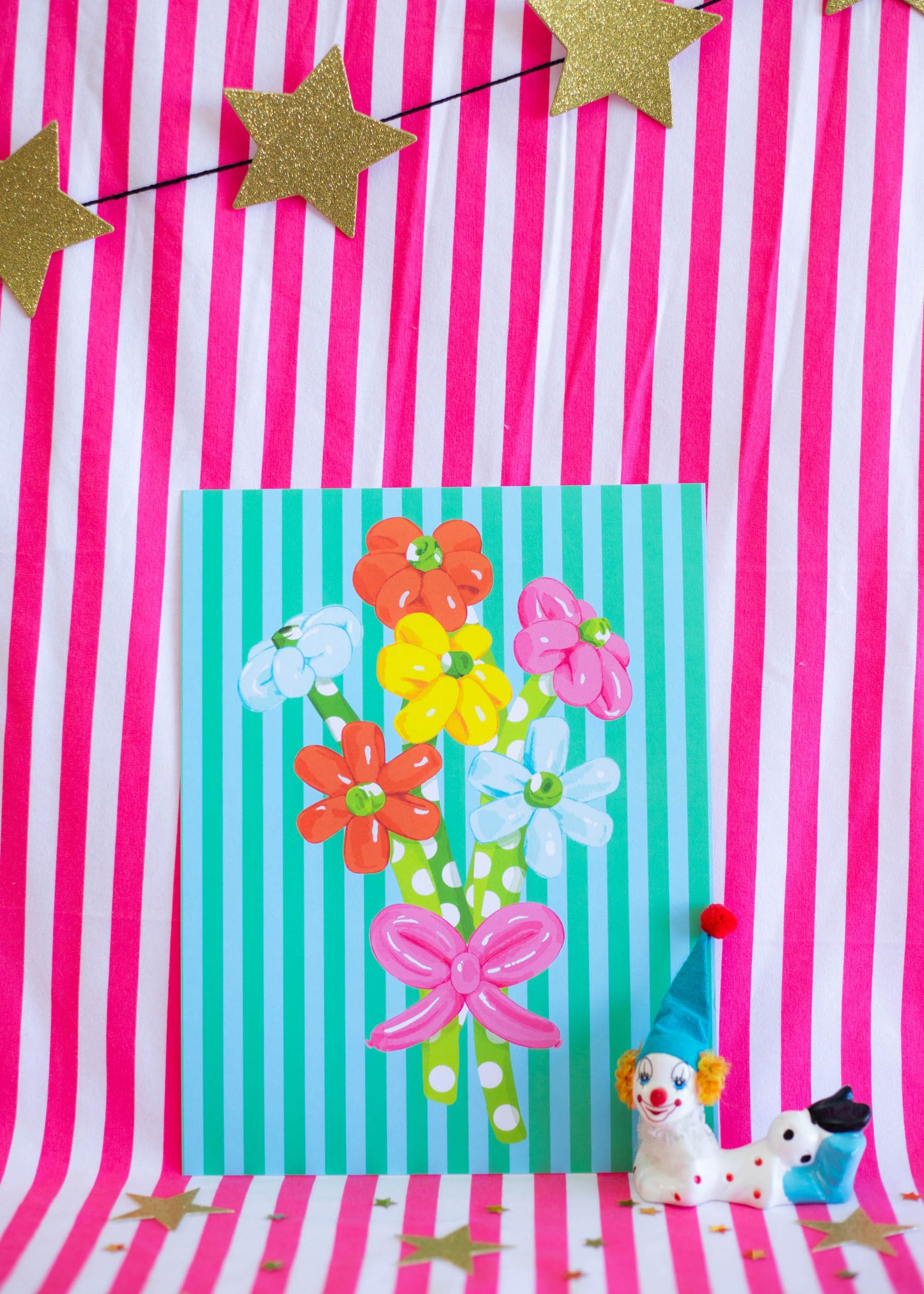 Balloon Bouquet Print
