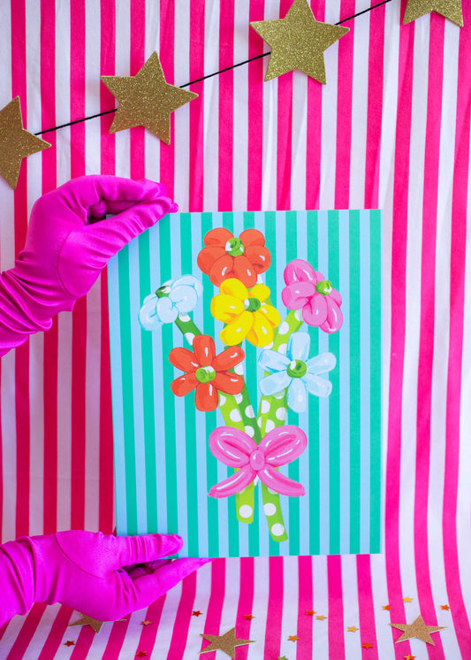 Balloon Bouquet Print