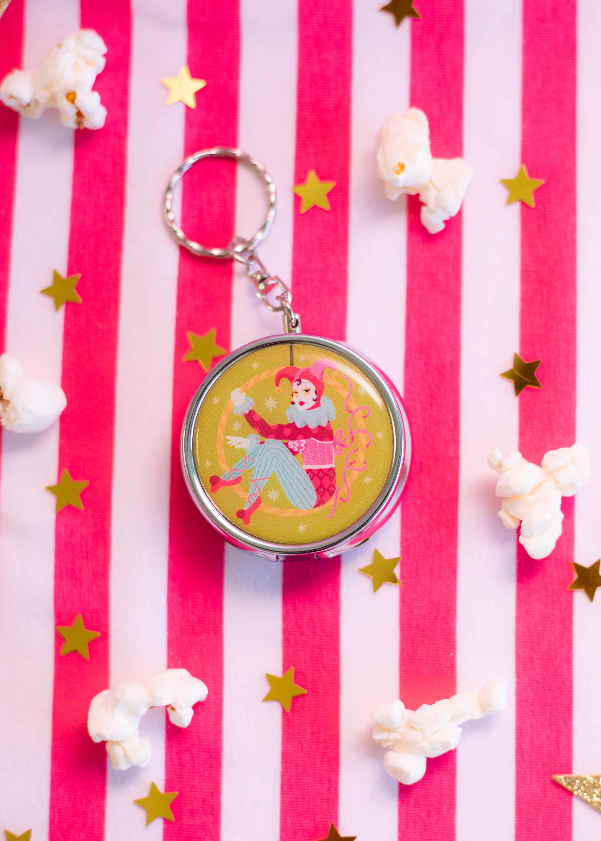 Acrobat Pocket Ash Tray Keychain - The Peach Fuzz