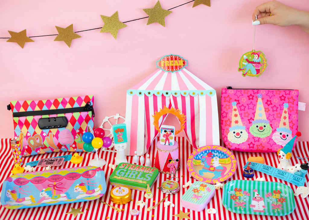 Ice Cream Clowns Smell-Proof Storage Bag