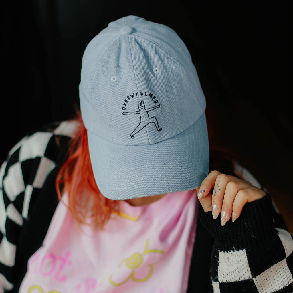 Overwhelmed Baseball Hat