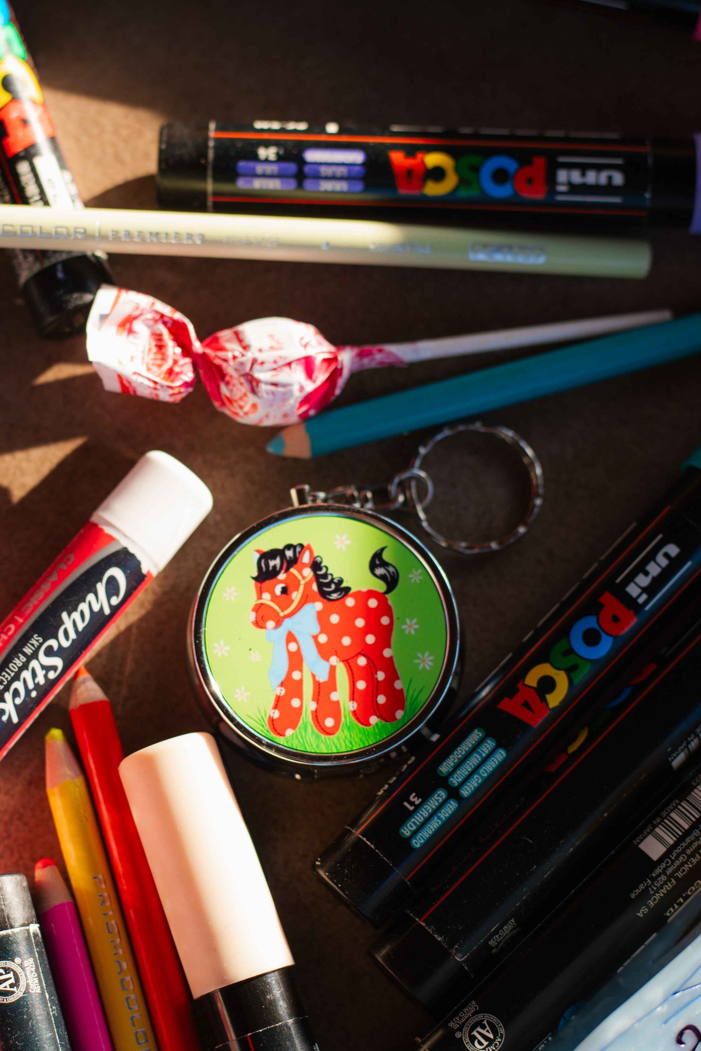 Pony Ash Tray Keychain