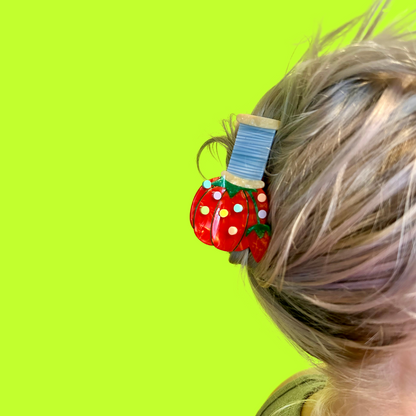 Pin Cushion Hair Claw