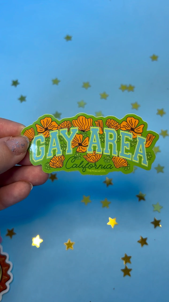 Gay Area California Sticker