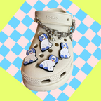 Staffordshire Dog Shoe Charm