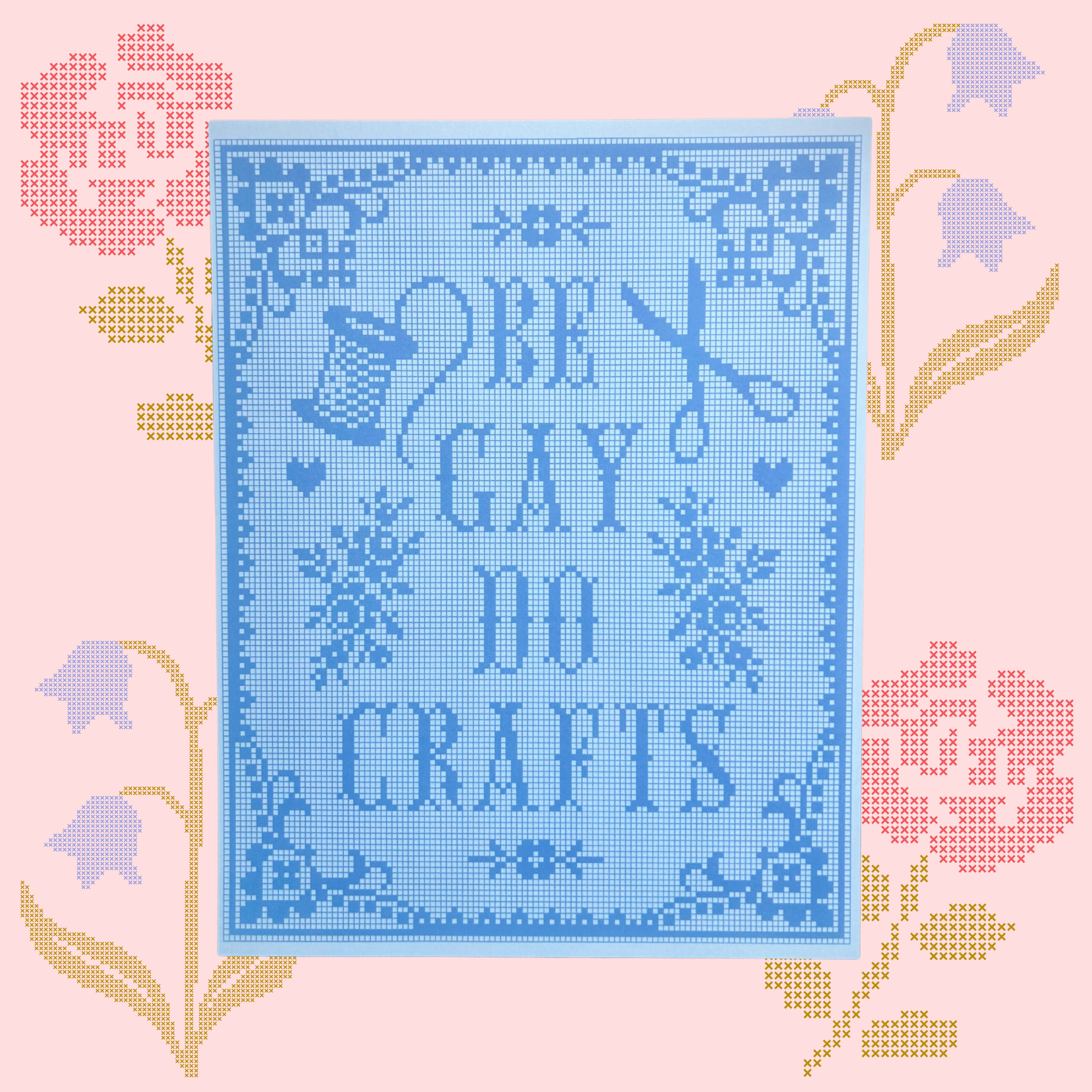 Be Gay Do Crafts Print - The Peach Fuzz