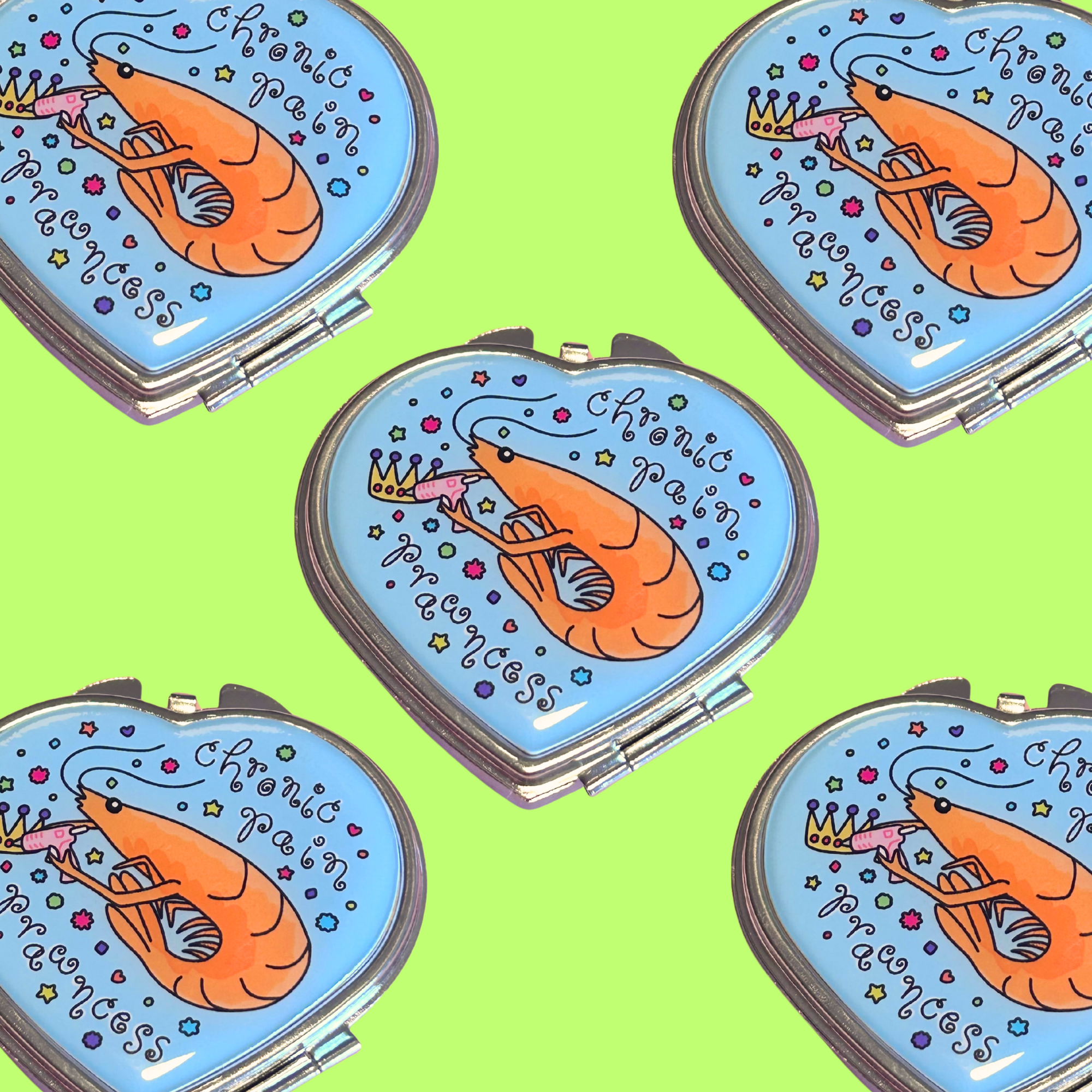 Chronic Pain Prawncess Pill Case (Tamiko X TPF)