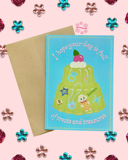 Treats and Treasures Greeting Card