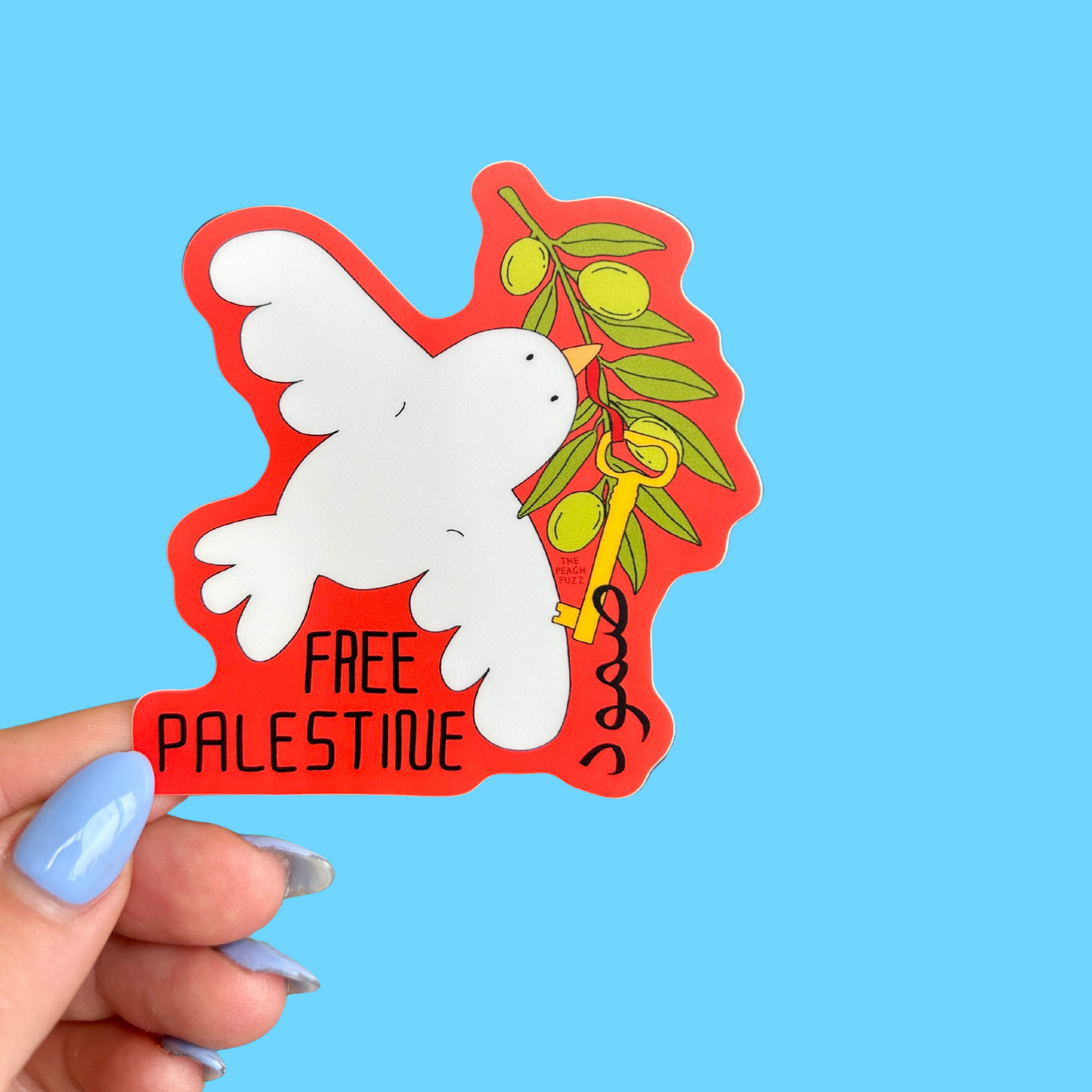 Free Palestine Sticker