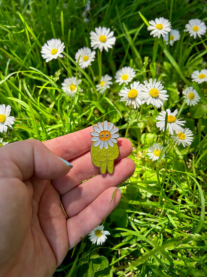 Flower Boy Enamel Pin