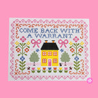 Come Back With A Warrant Print - The Peach Fuzz
