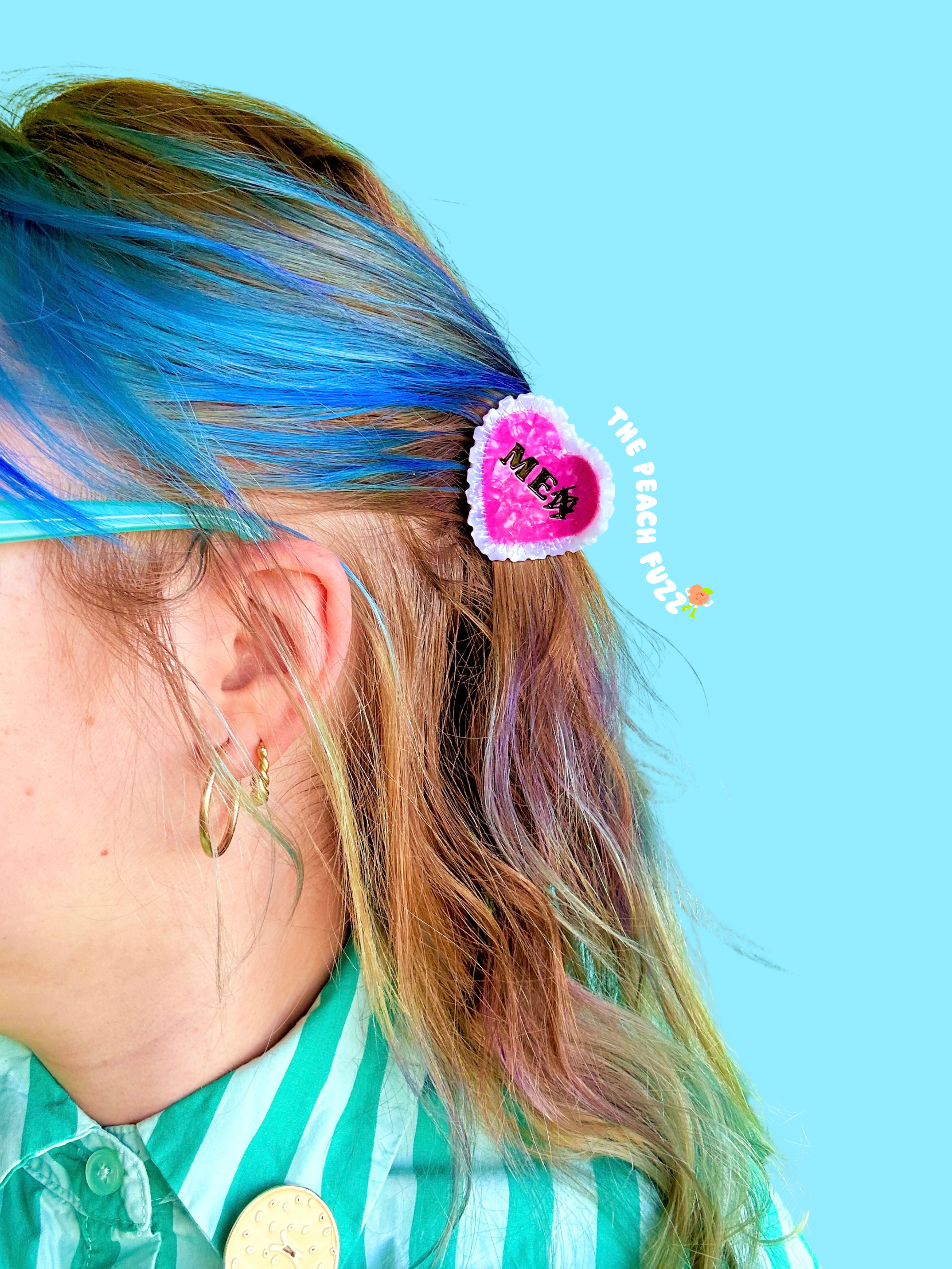 Mini I Heart Me Hair Claw