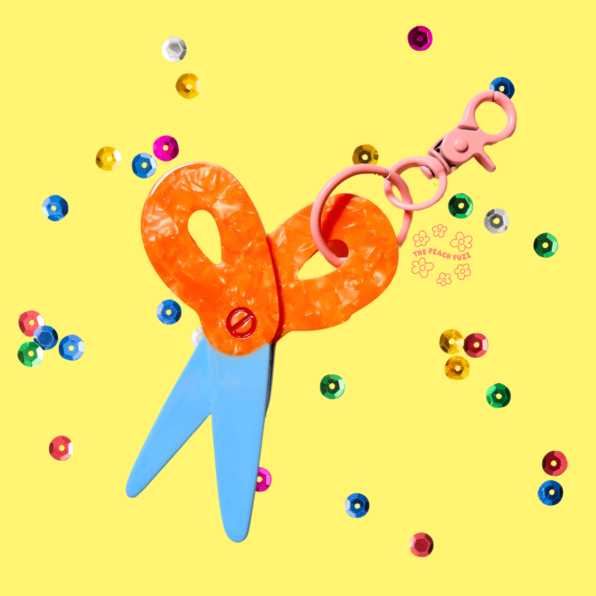 Scissors Bag Charm