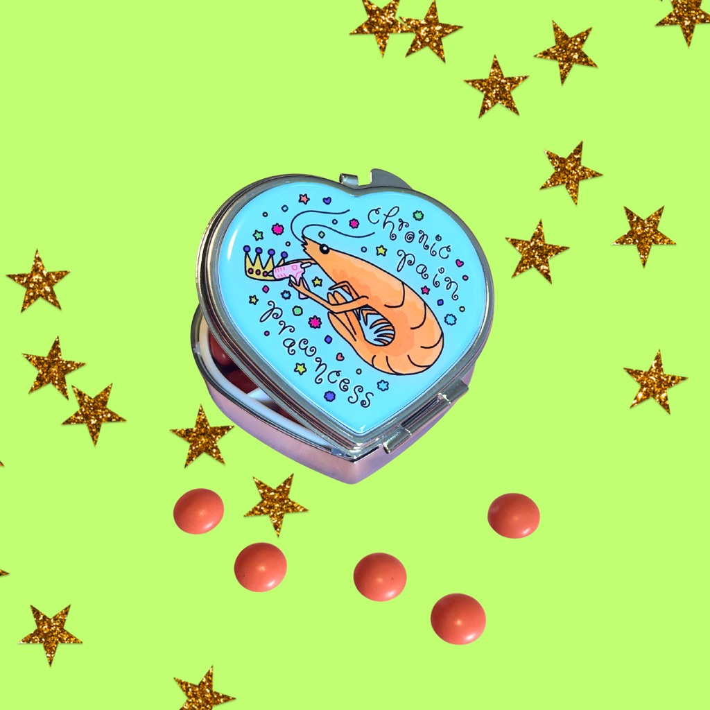 Chronic Pain Prawncess Pill Case (Tamiko X TPF)