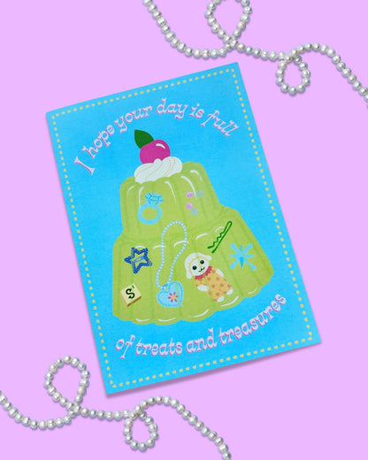 Treats and Treasures Greeting Card