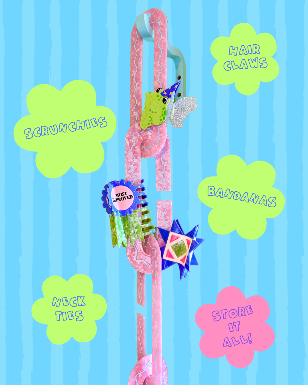 Hair Claw Accessory Chain TPF X Cool Your Jets