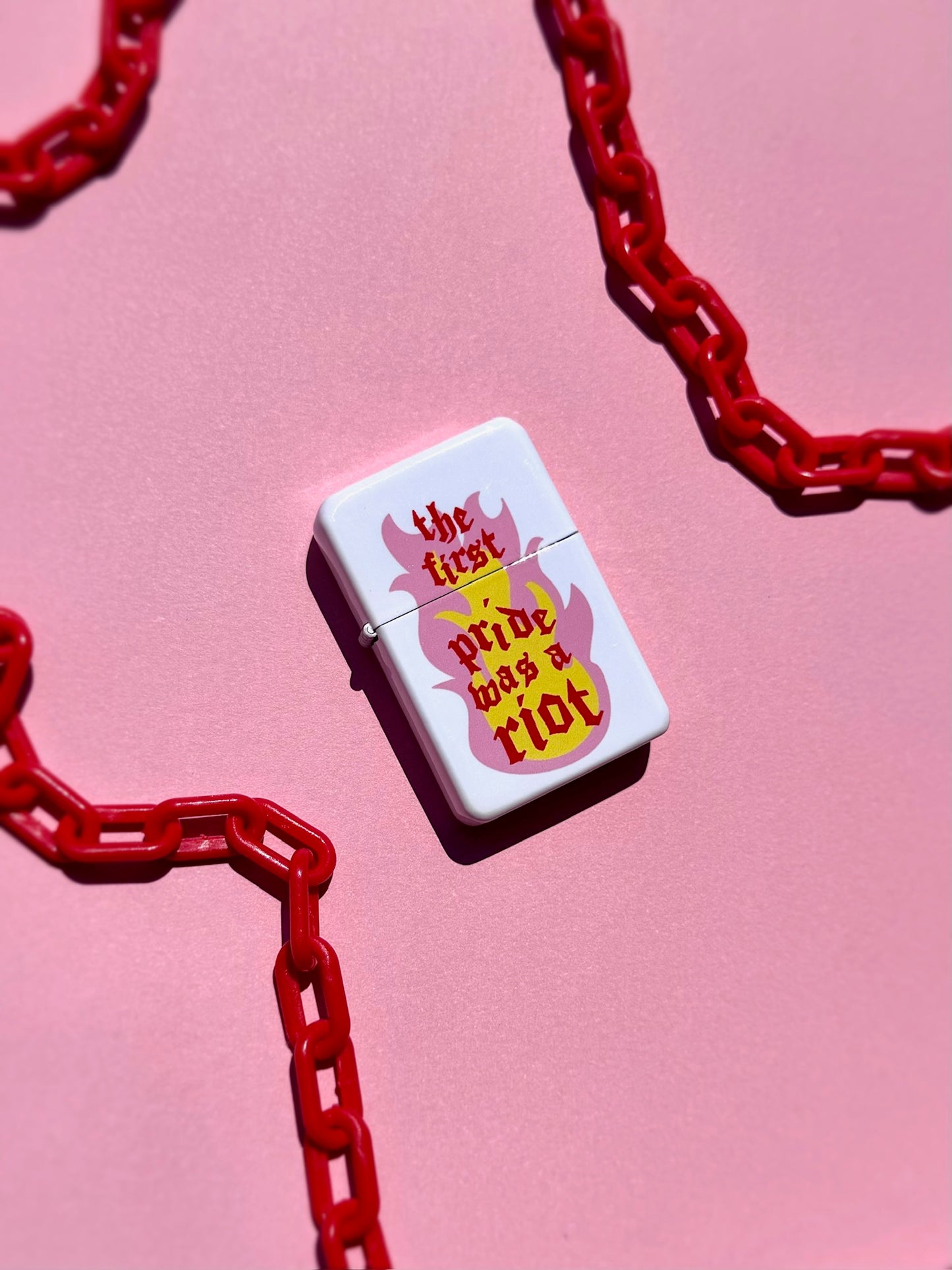 The First Pride Was A Riot Lighter (TPF x PB)