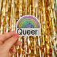 Queer Queen Glitter Sticker