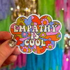 Empathy Is Cool Sticker - The Peach Fuzz