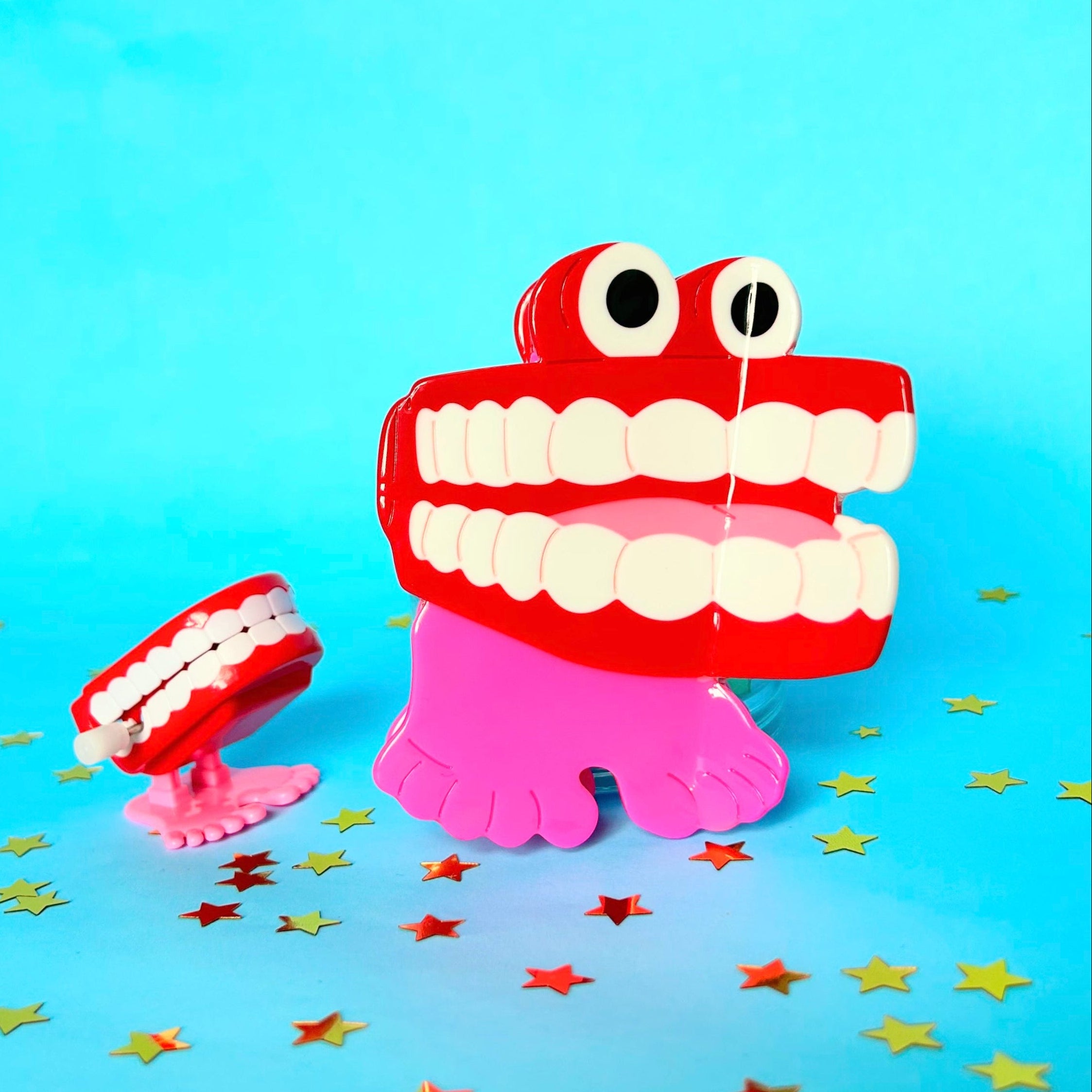 Chatter Teeth Hair Claw - The Peach Fuzz