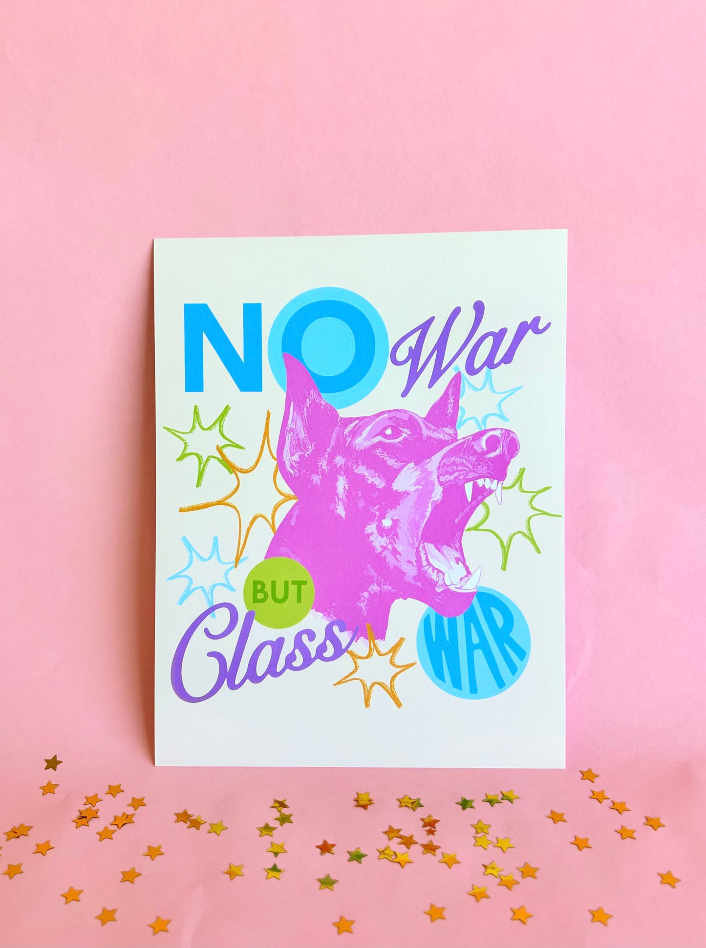 No War But Class War Print