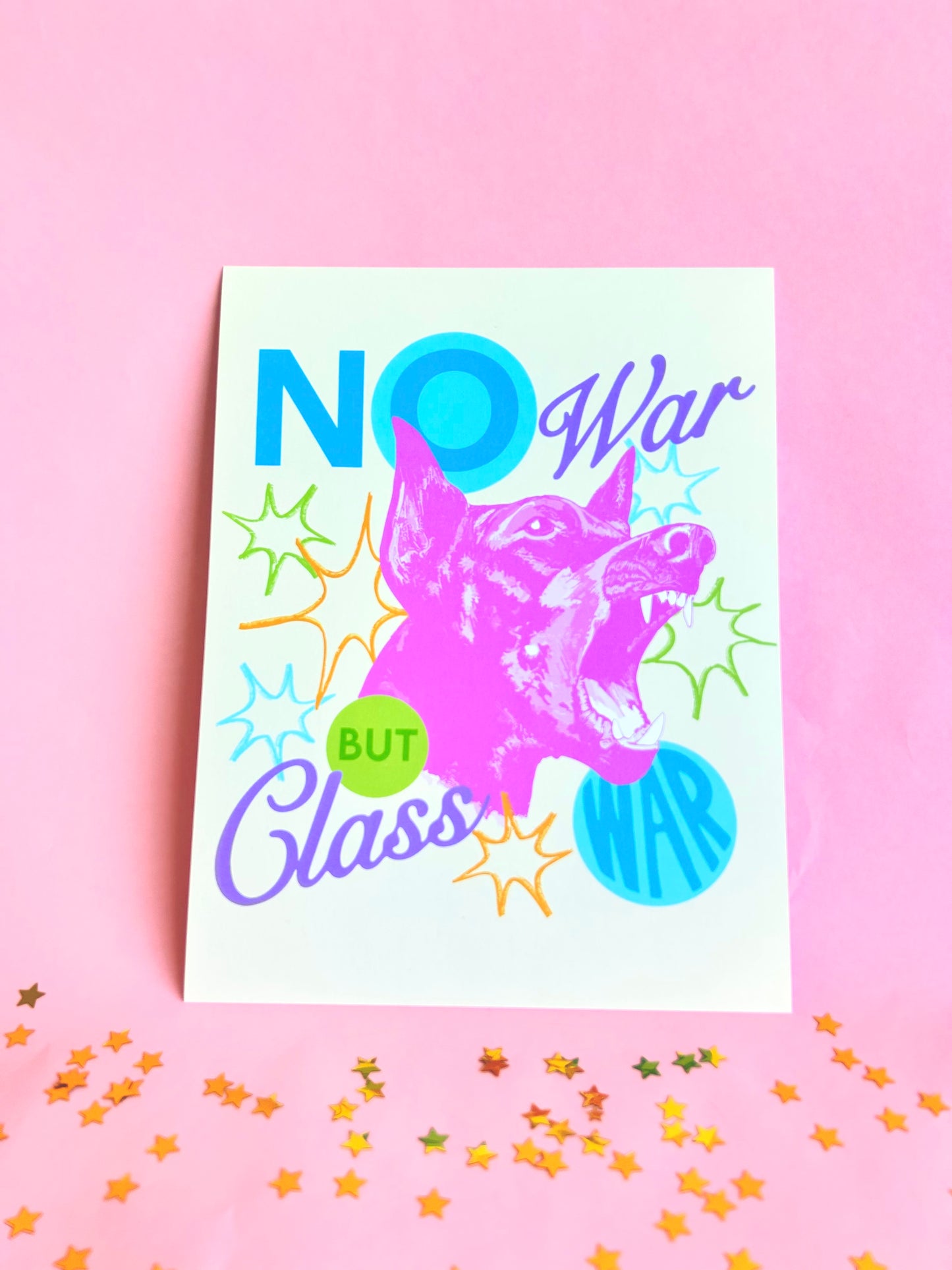 No War But Class War Print