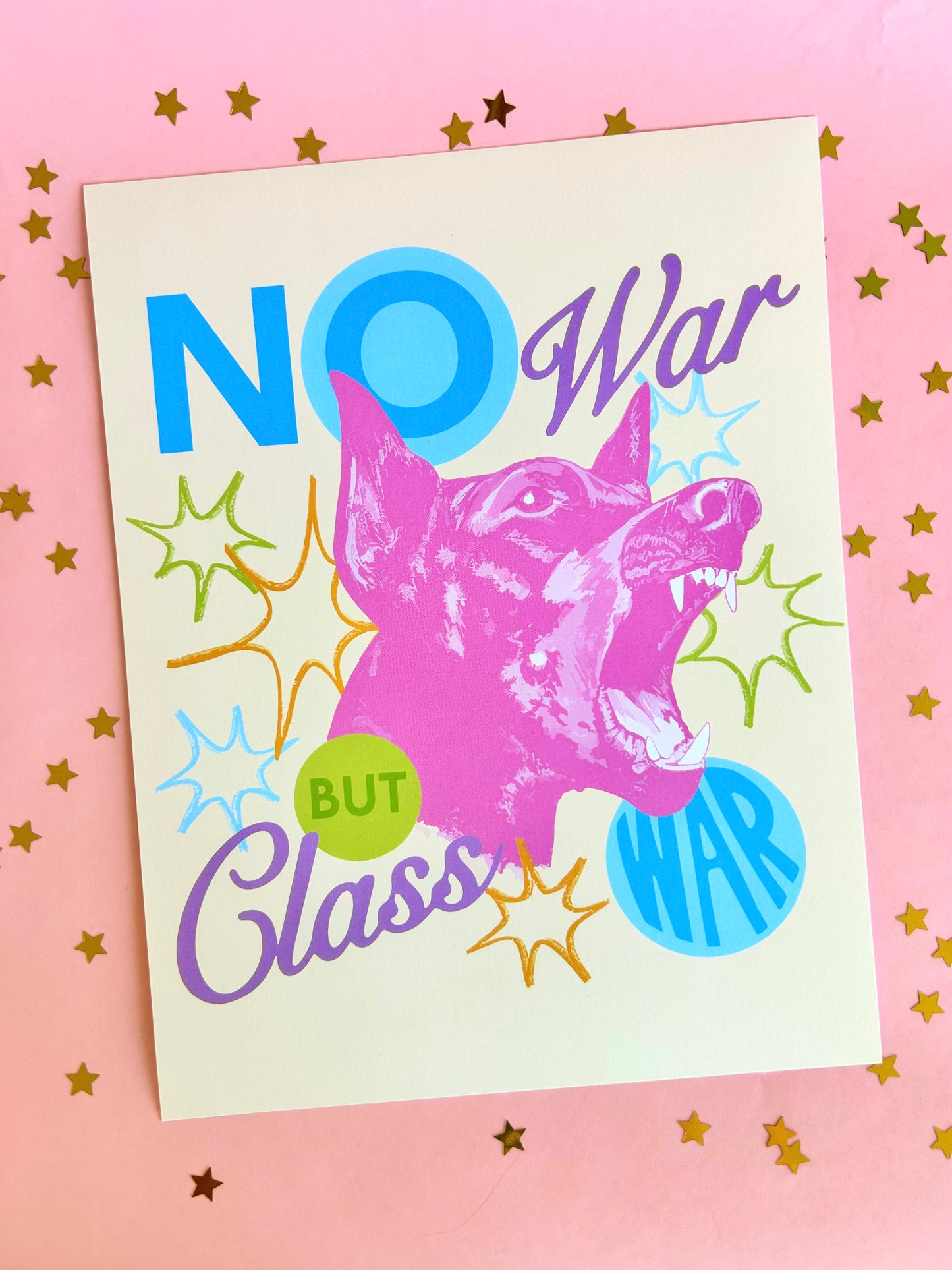 No War But Class War Print