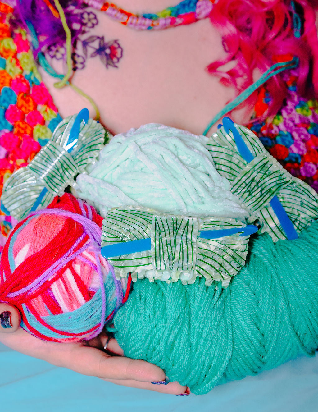 Crochet Needle Hair Claw