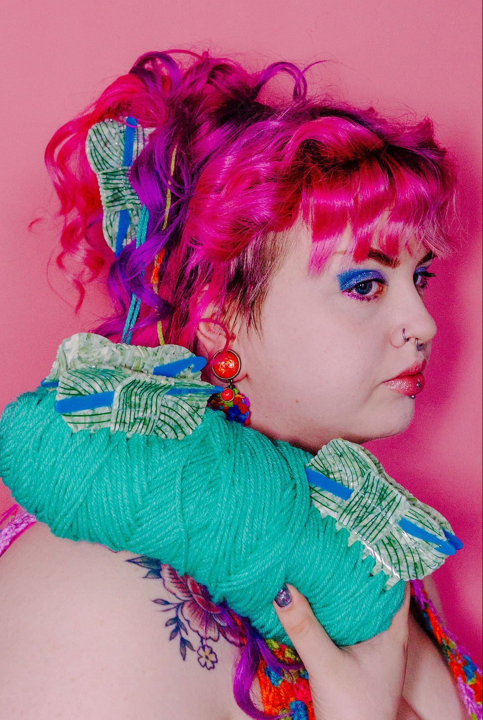 Crochet Needle Hair Claw