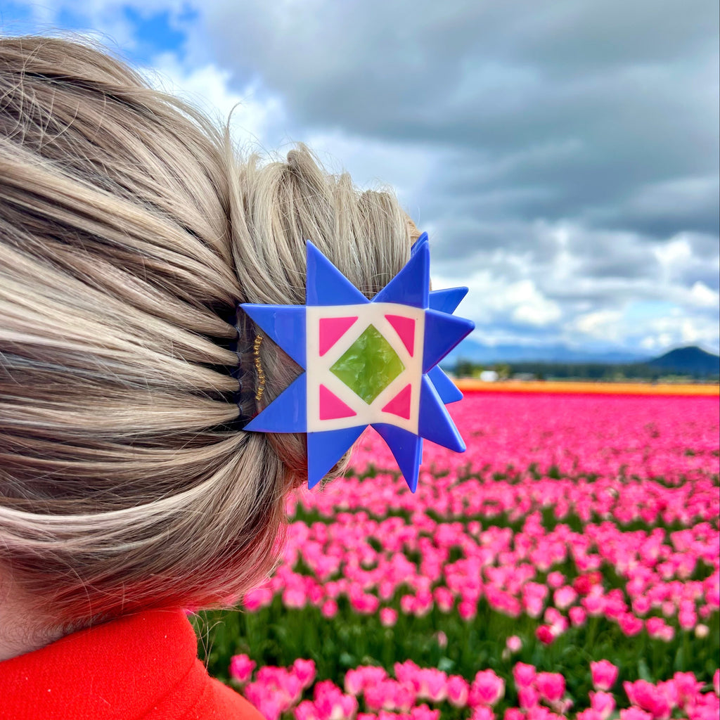 Quilt Hair Claw