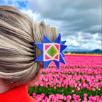 Quilt Hair Claw