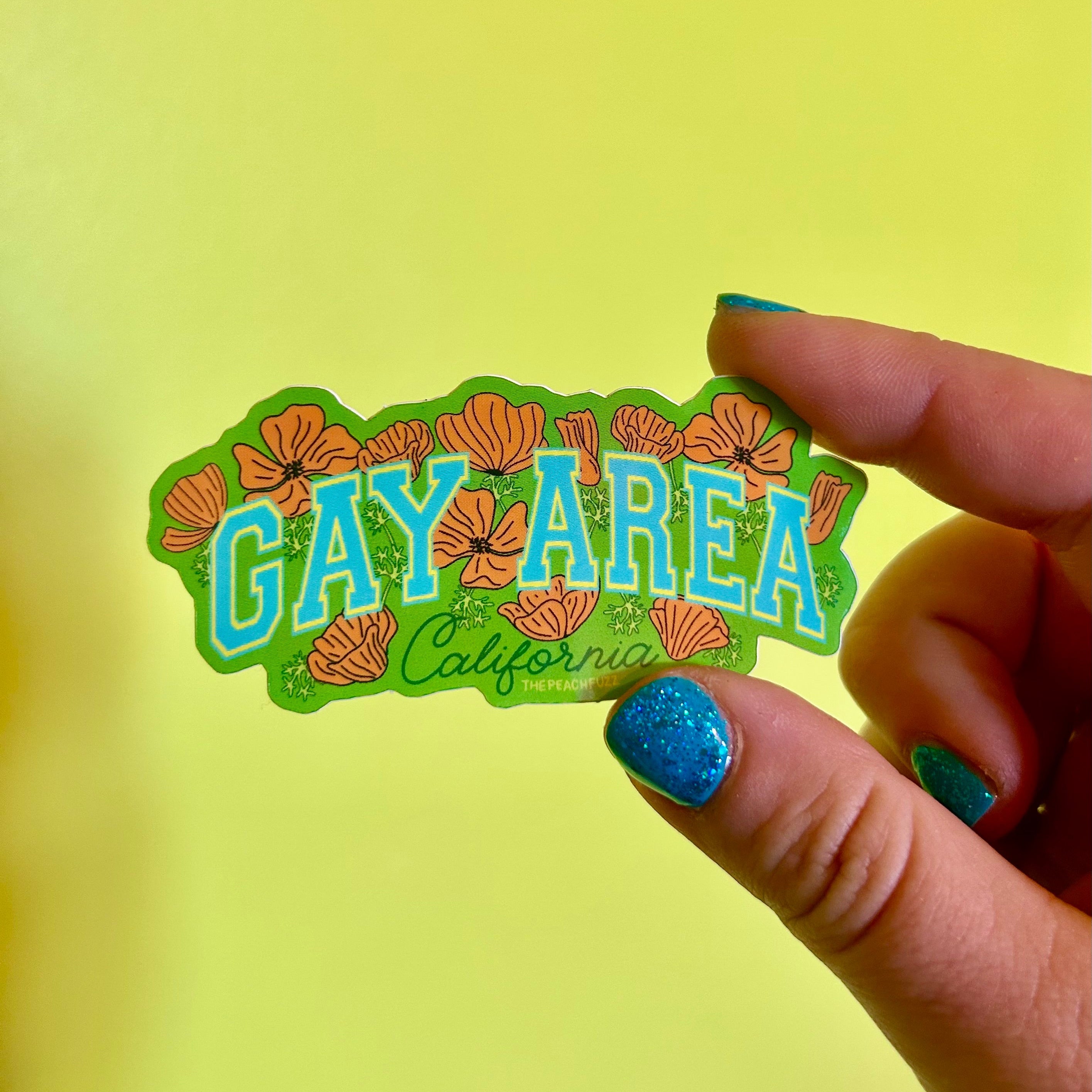 Gay Area California Sticker
