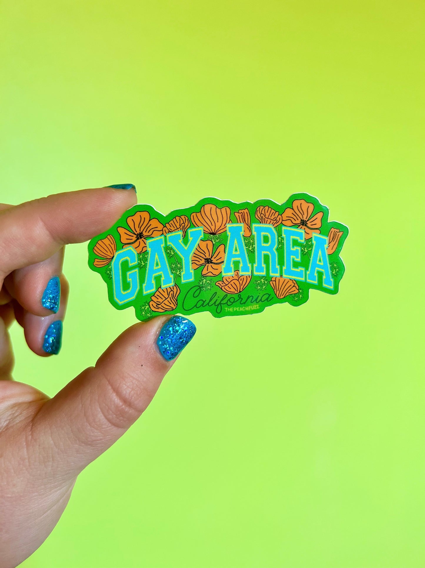 Gay Area California Sticker