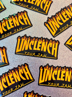 Unclench Your Jaw Sticker