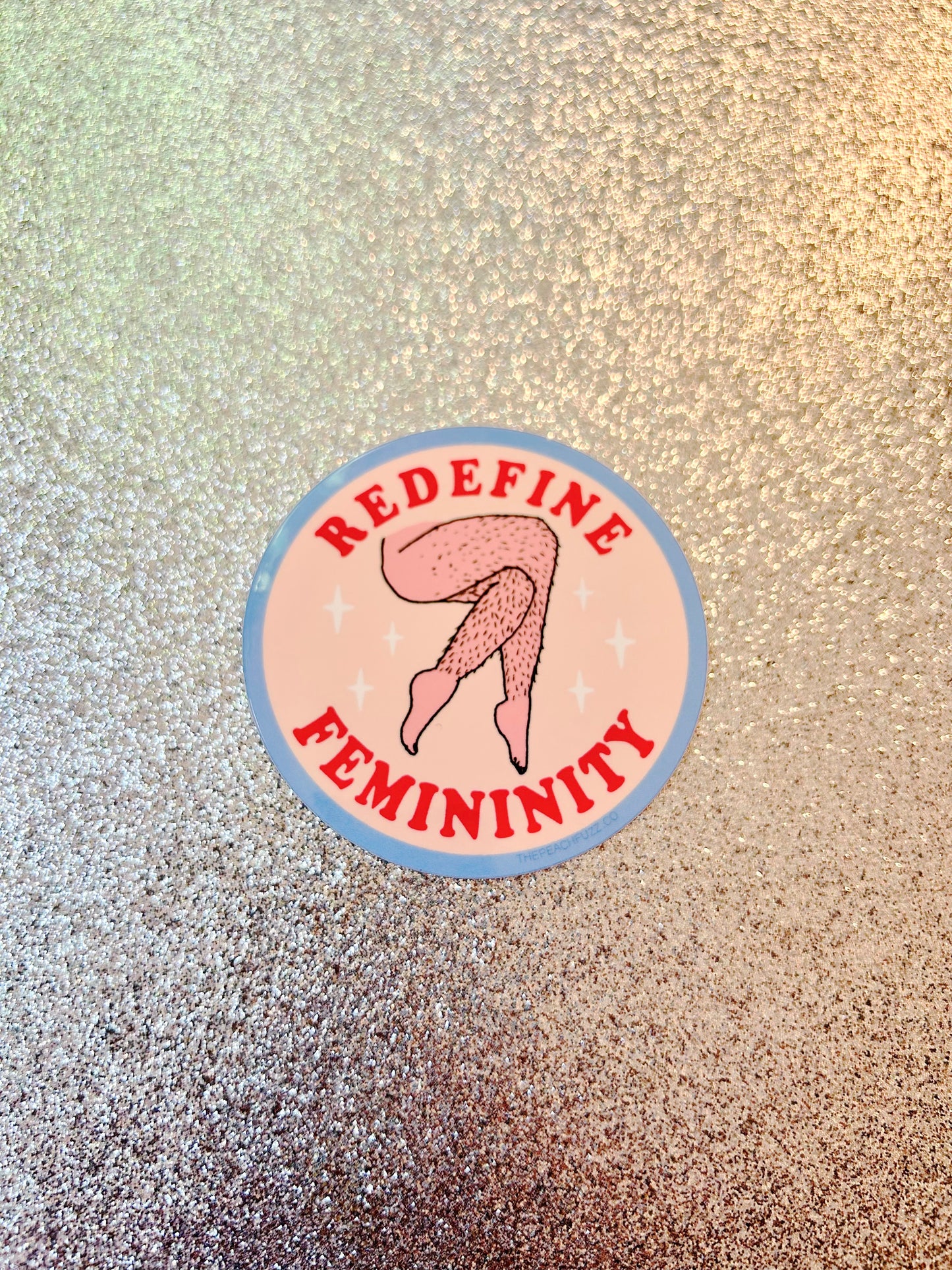 Redefine Femininity Sticker