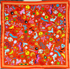 Trinket Treasures Silk Scarf