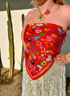 Trinket Treasures Silk Scarf