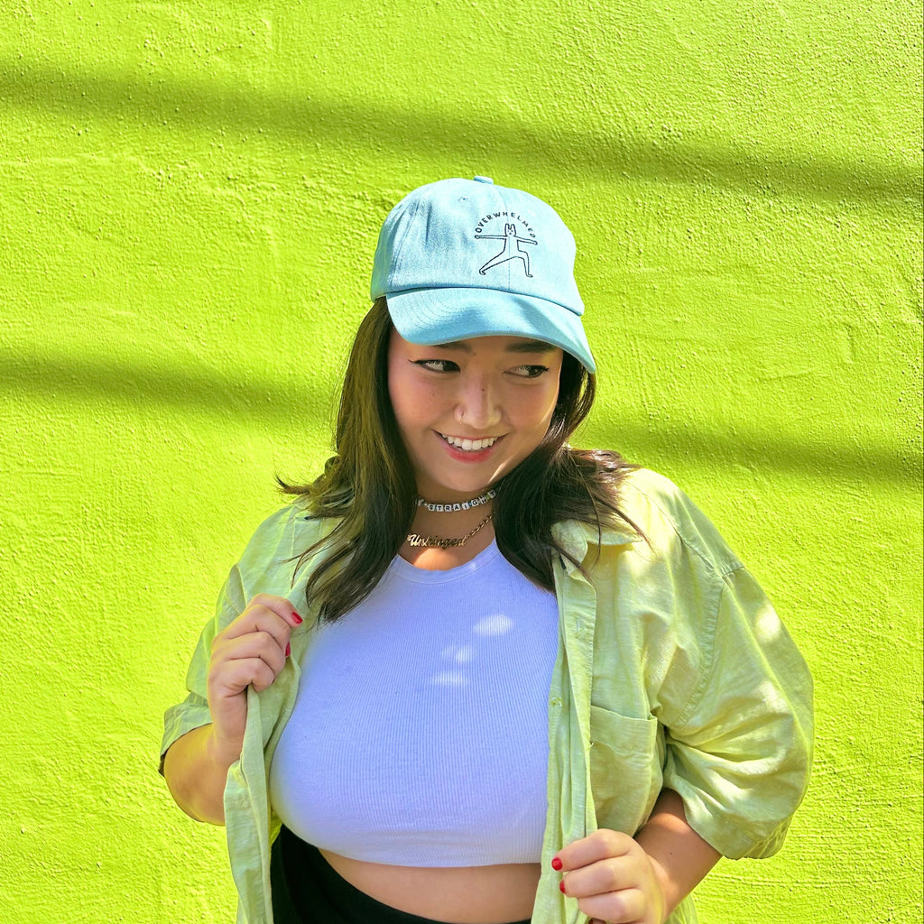 Overwhelmed Baseball Hat
