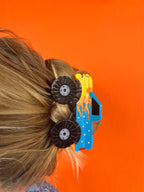 "Babe Digger” Rhinestone Monster Truck Hair Claw - The Peach Fuzz