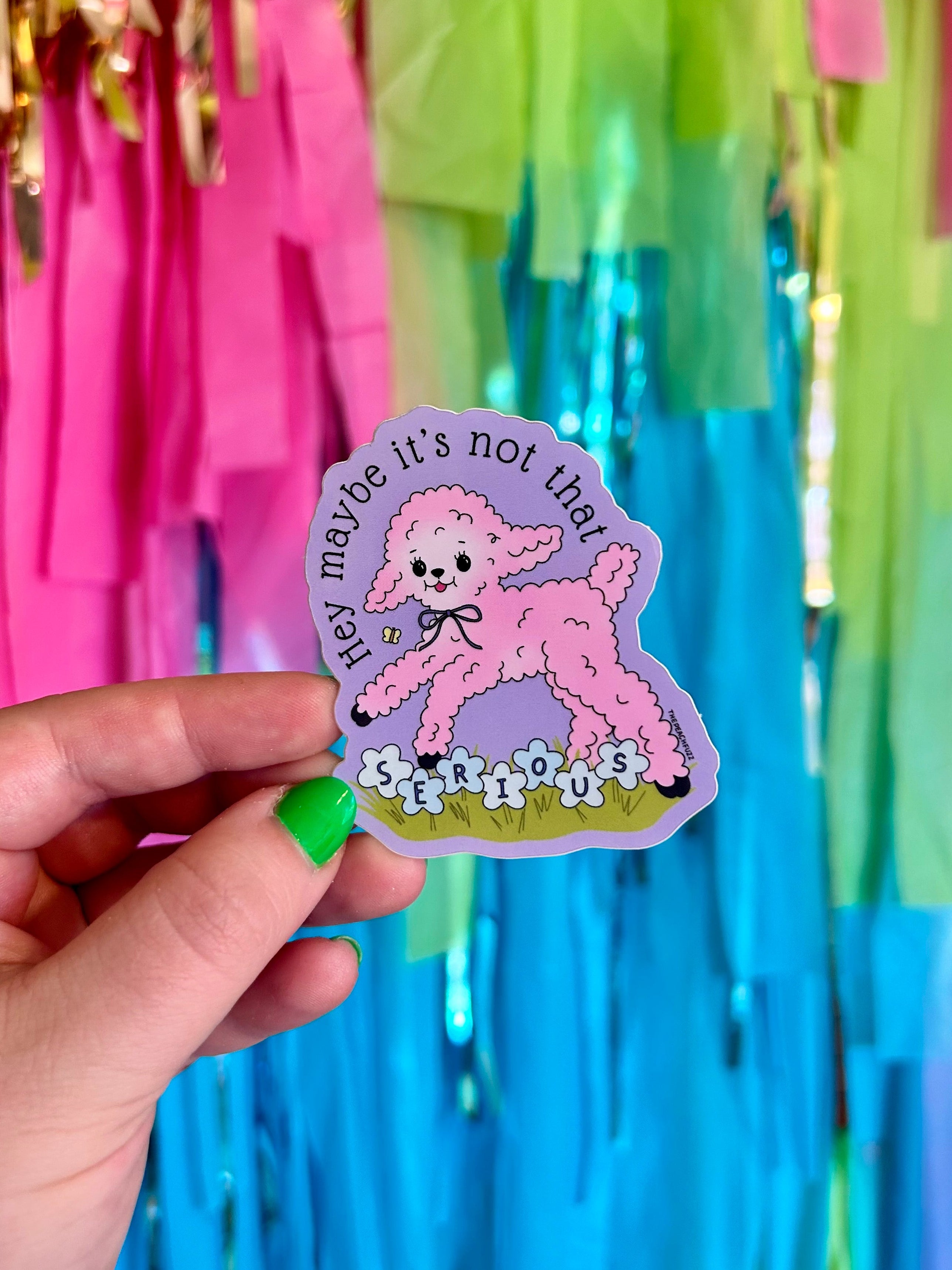 Not That Serious Sticker