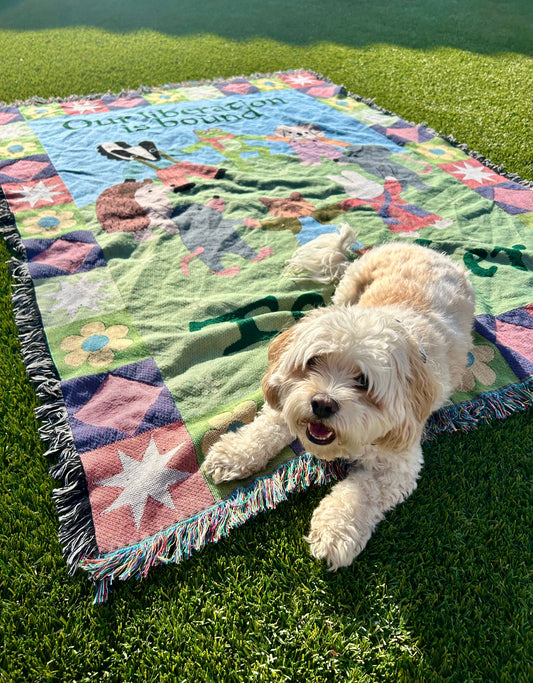 Our Liberation Is Bound Together Blanket