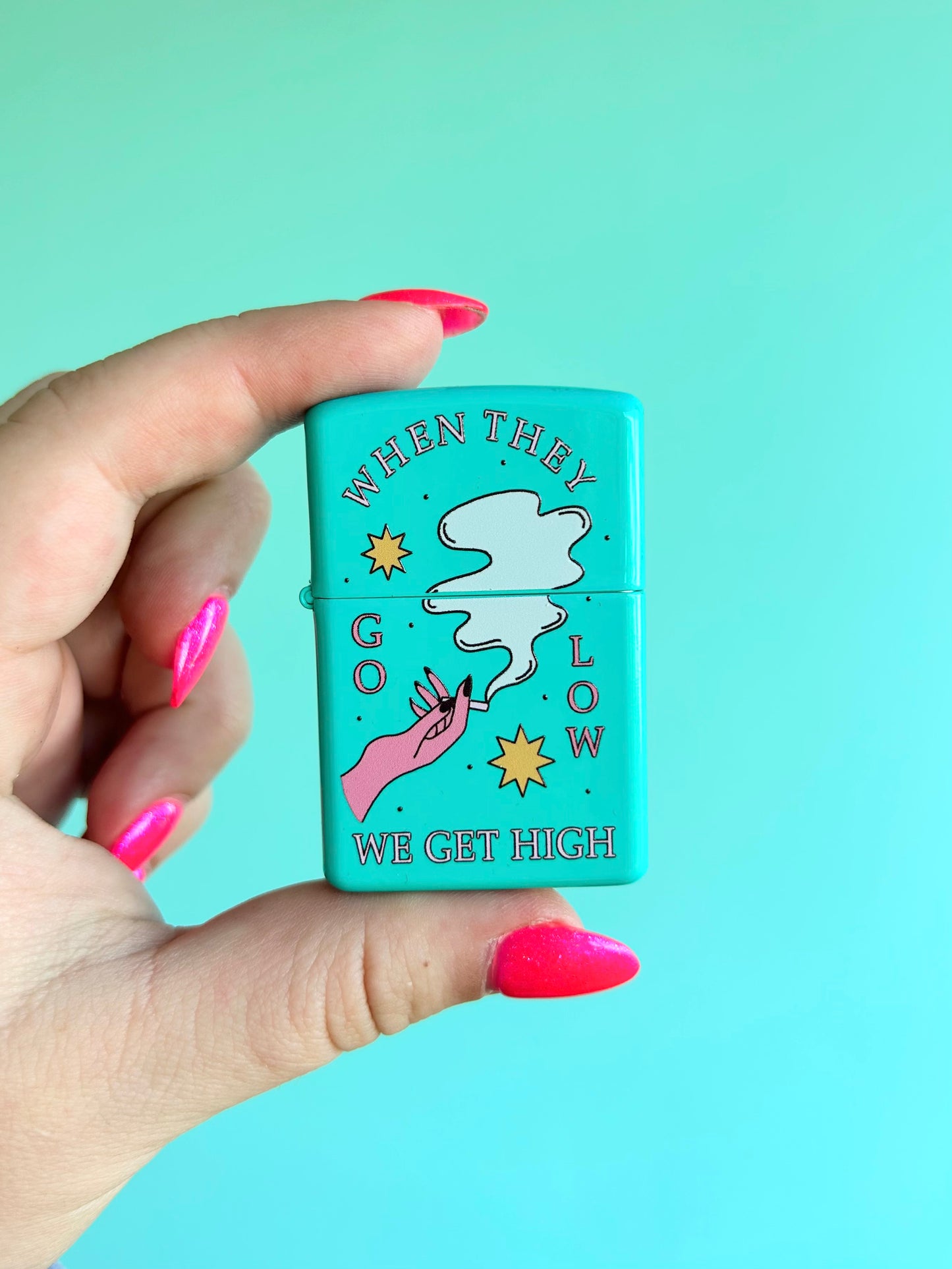 When They Go Low Refillable Lighter