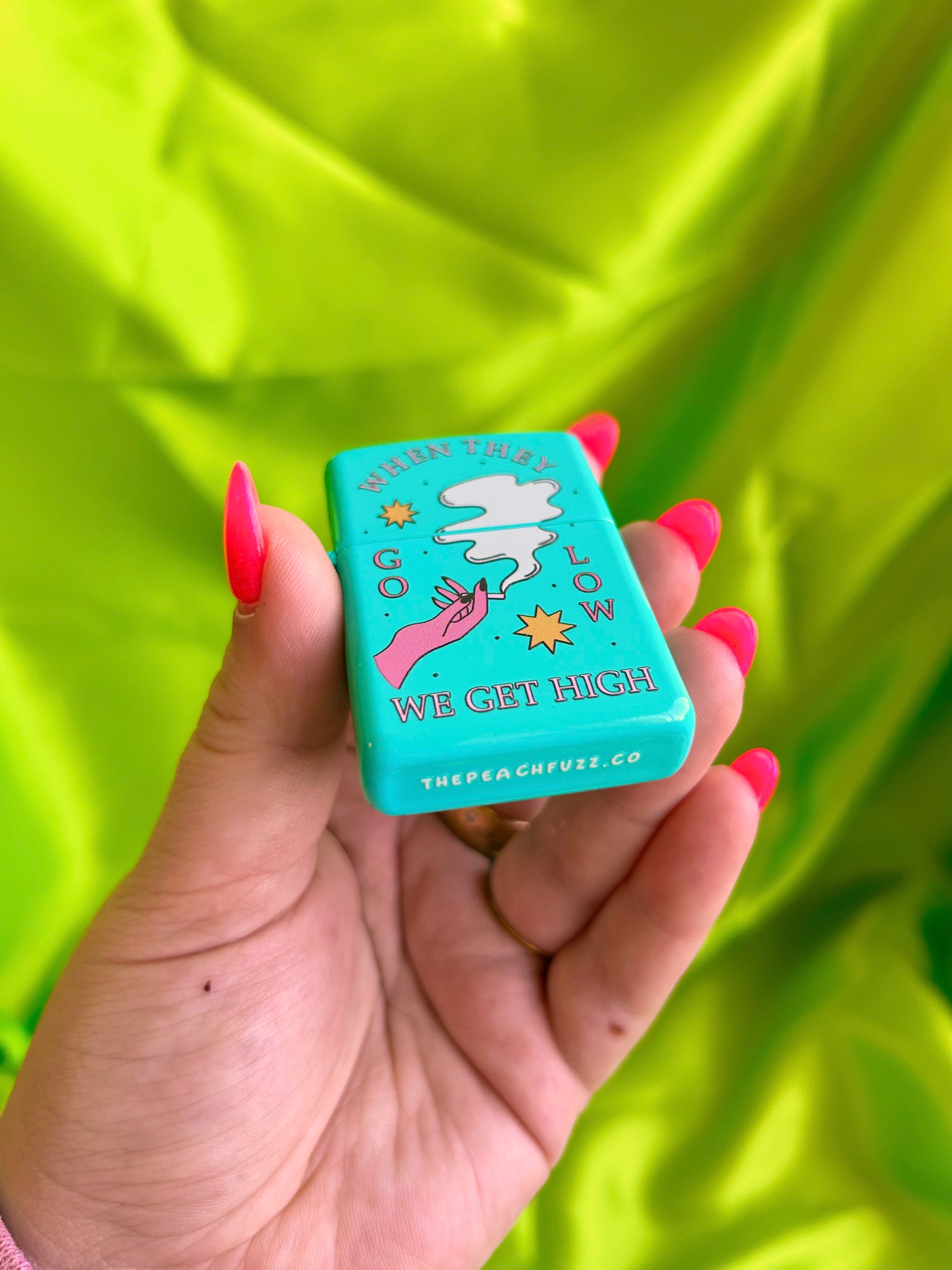 When They Go Low Refillable Lighter