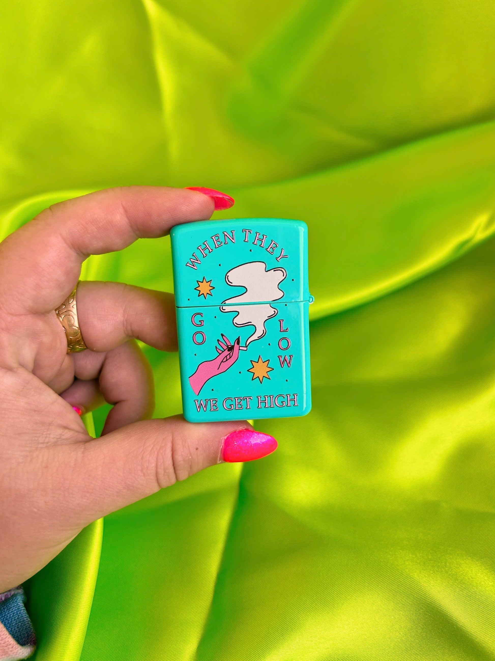 When They Go Low Refillable Lighter