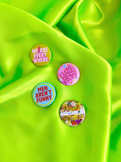 People Pleaser Button