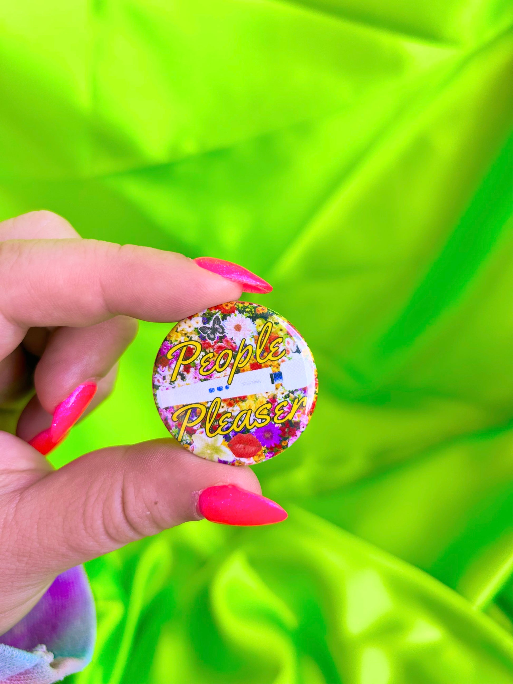 People Pleaser Button